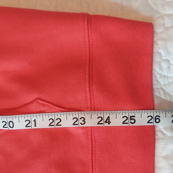 🆕➕️ GAP Soft Comfy Sporty Sweatshirt, Coral Color - Picture 7 of 7